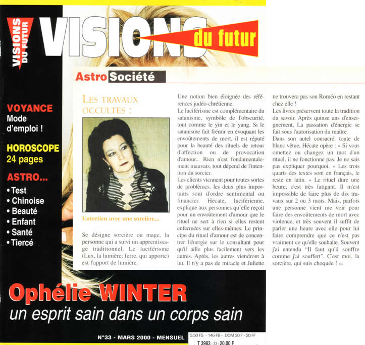 Vision du Futur - Mars 2000