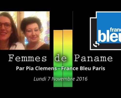 France Bleu Paris - Femmes de Paname du lundi 7 novembre 2016