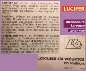 lucifer - Définition Larousse